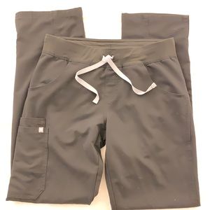 Figs Kade Black Scrub Pants S/T  EUC